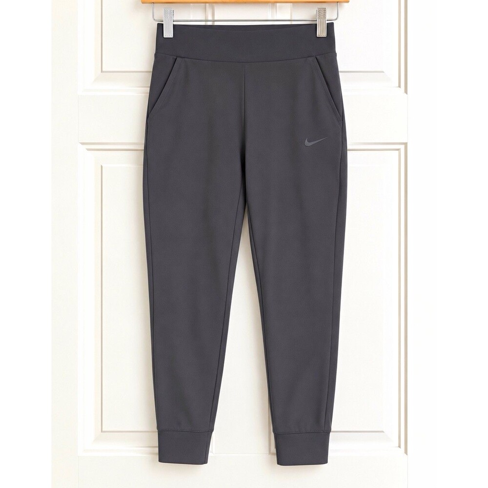 Nike Dri-FIT Women’s Small Black Jogger Pants High Rise Athleisure Gymcore
